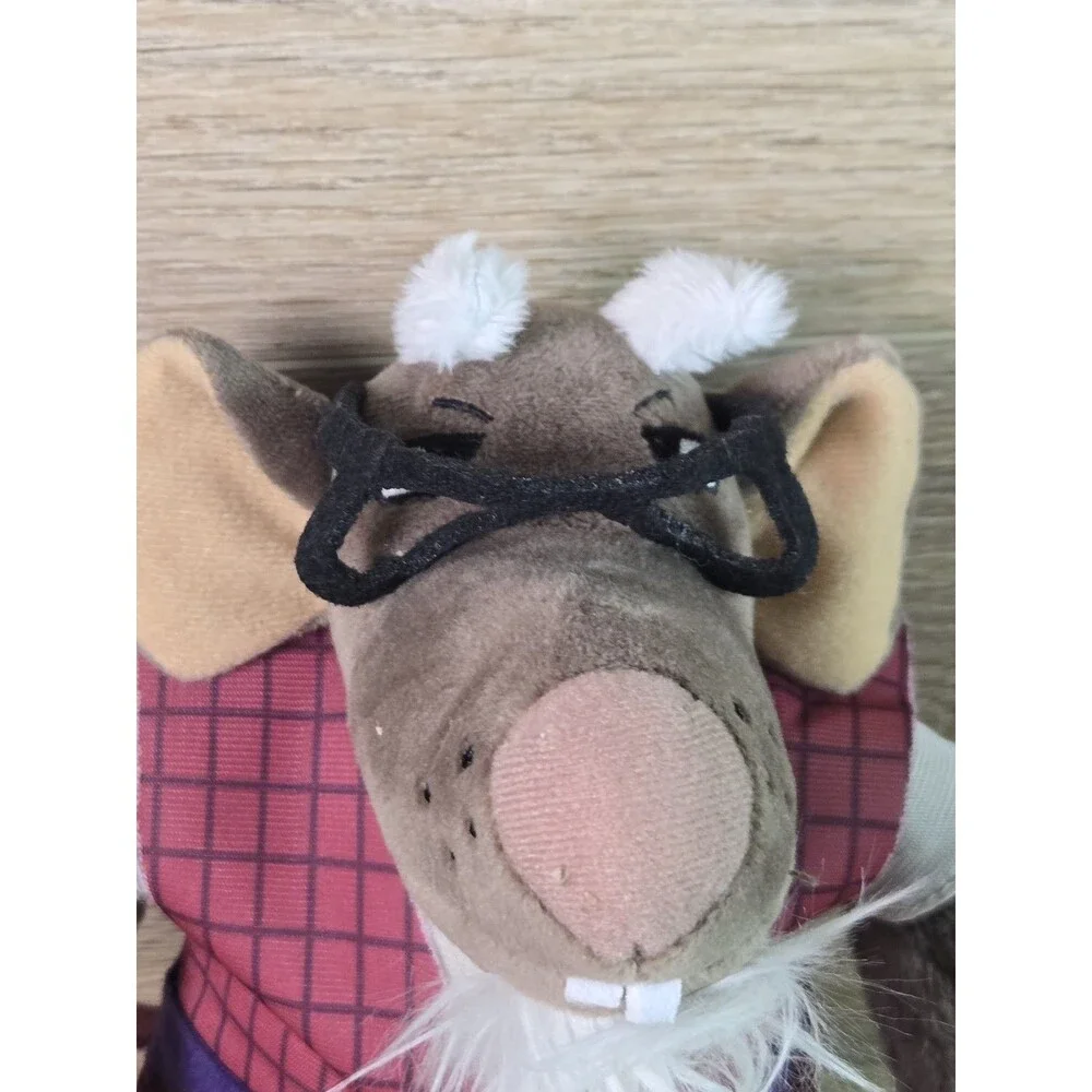 TMNT Splinter Teenage Ninja Turtles Mutant Mayhem 8” Plush